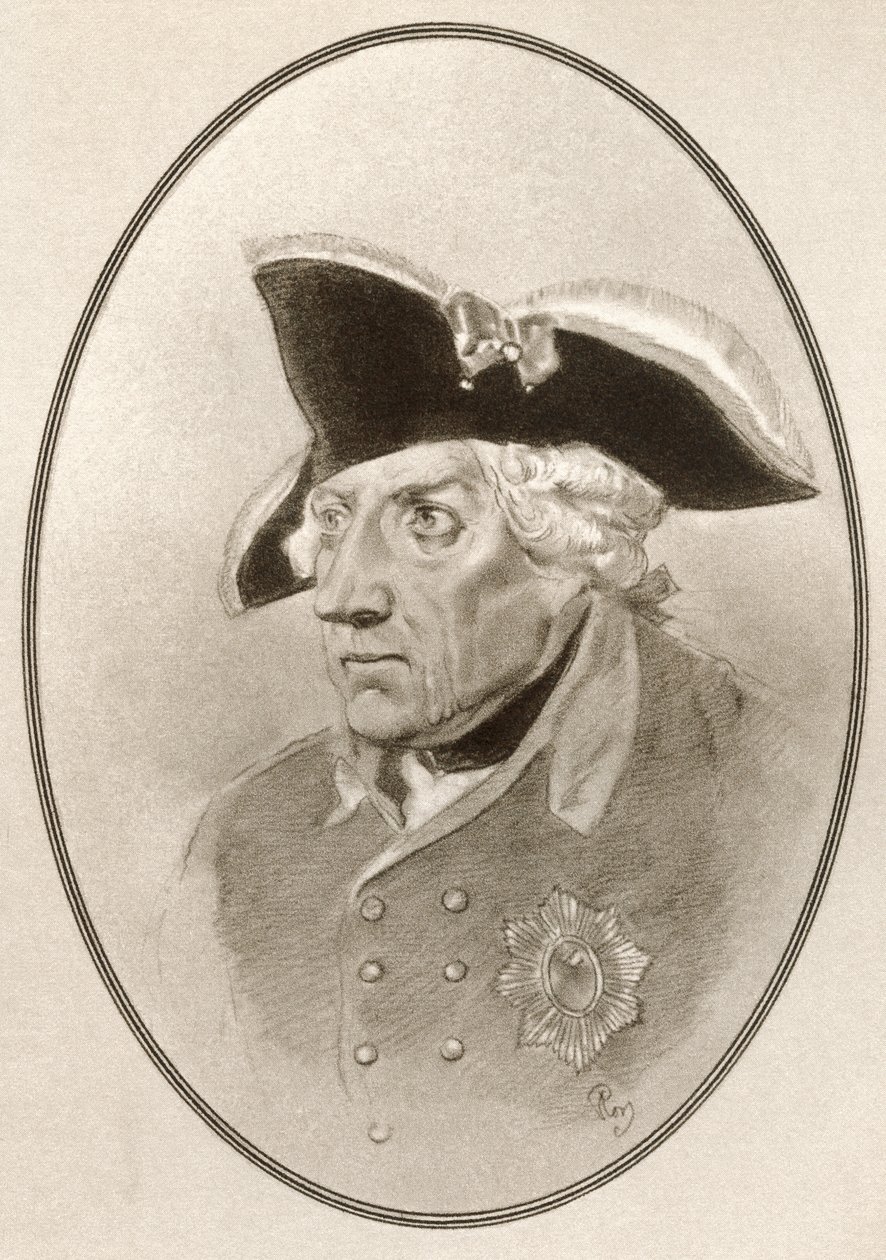 Frederik II, fra levende biografier om berømte herskere. af Ross Gordon