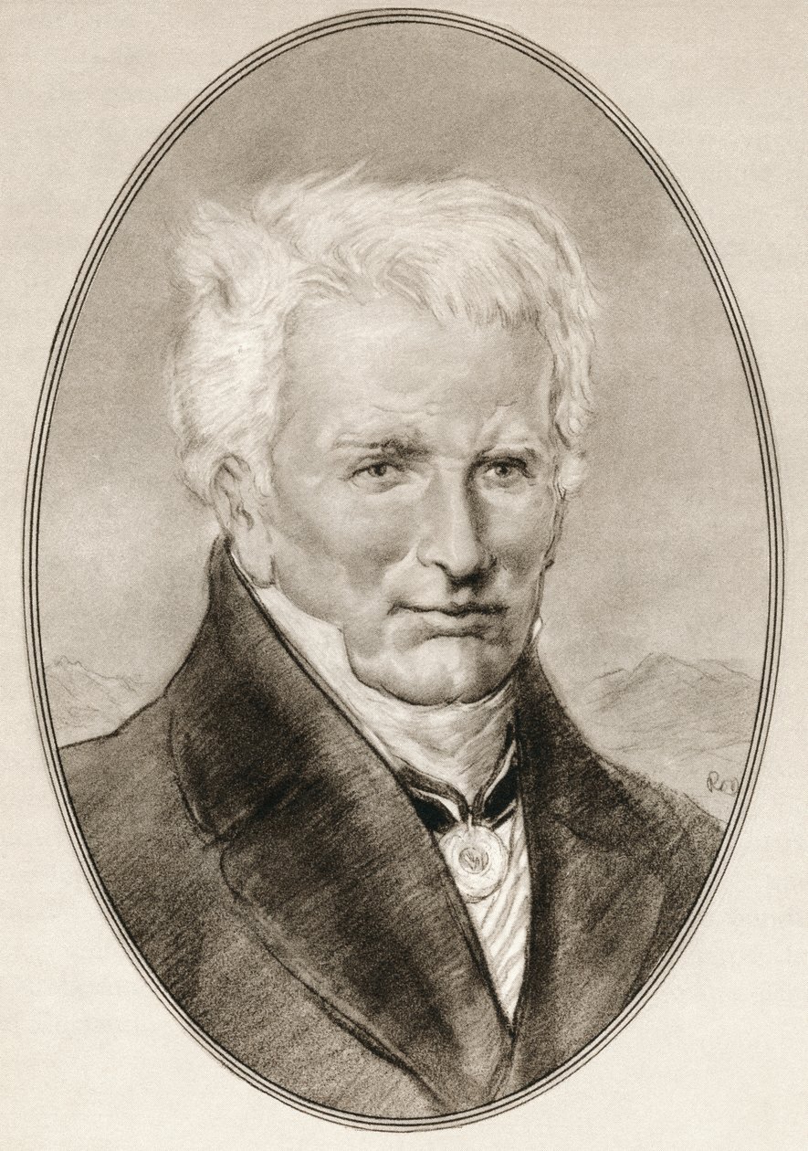 Friedrich Wilhelm Heinrich Alexander von Humboldt, fra levende biografier om berømte mænd. af Ross Gordon