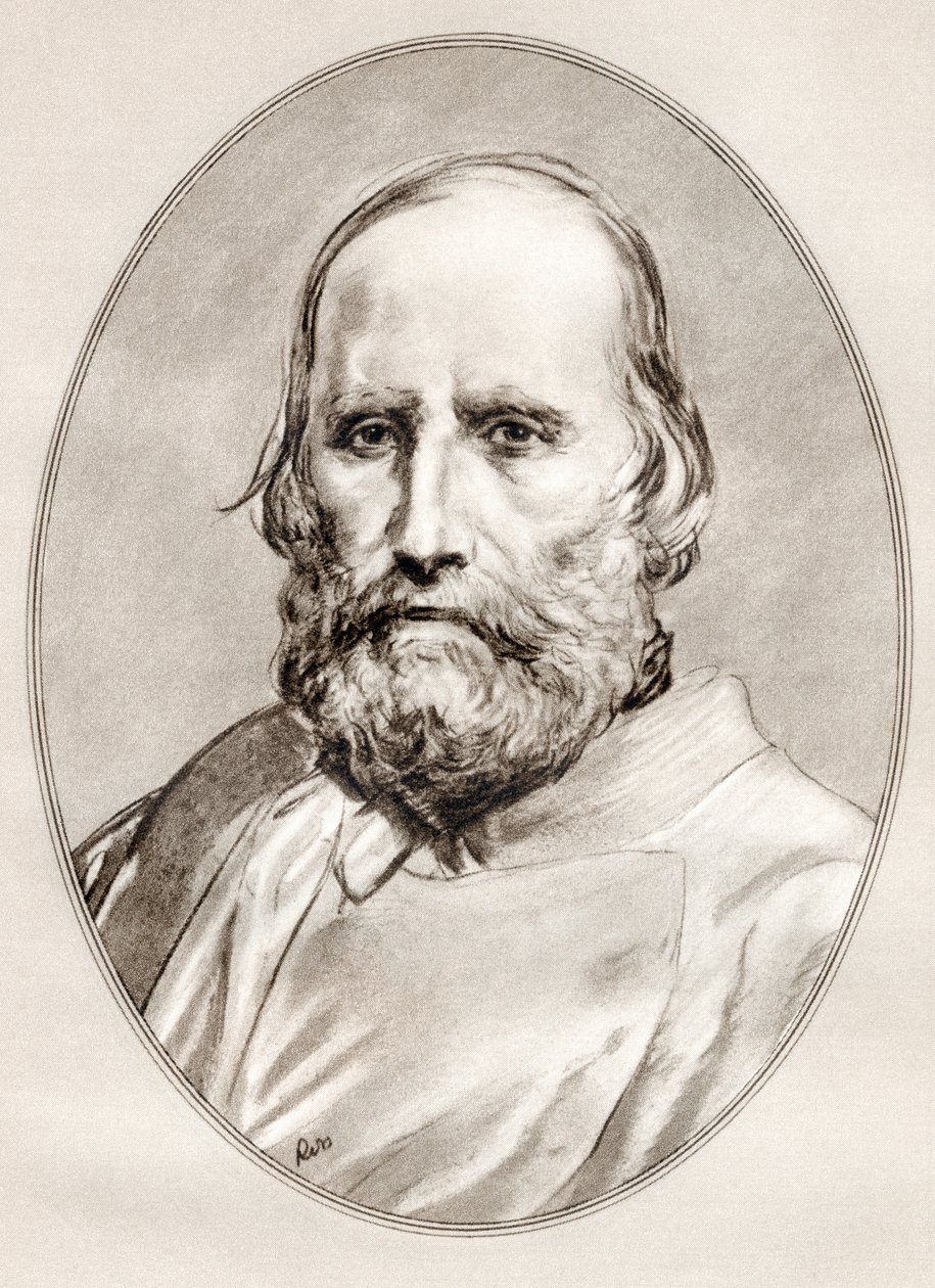 Giuseppe Garibaldi, fra Living Biography of Famous Men. af Ross Gordon