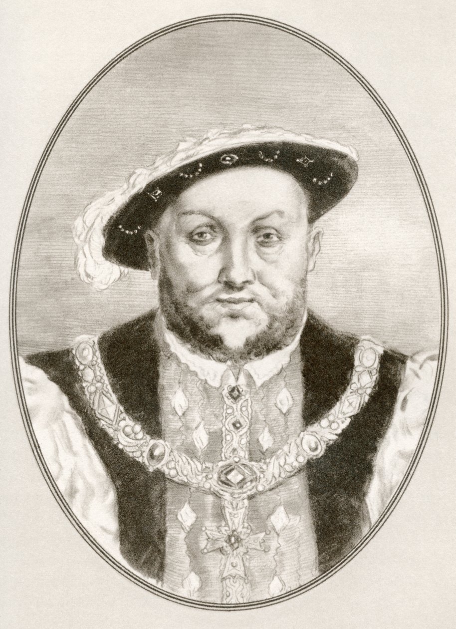 Henry VIII, fra Living Biography of Famous Rulers af Ross Gordon