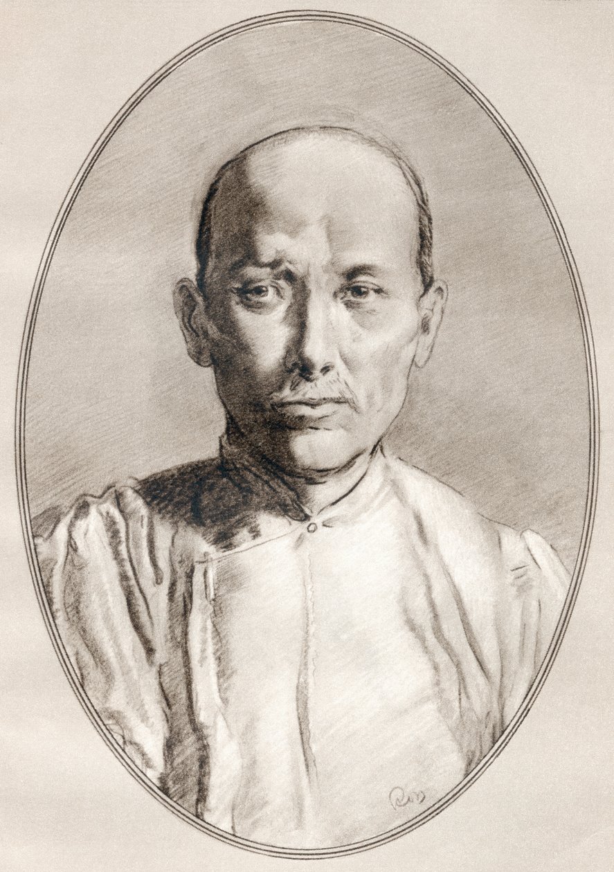 Sun Yat-sen, fra Living Biography of Famous Men. af Ross Gordon