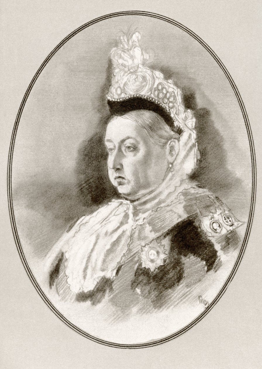 Victoria, fra Living Biographies of Famous Rulers af Ross Gordon