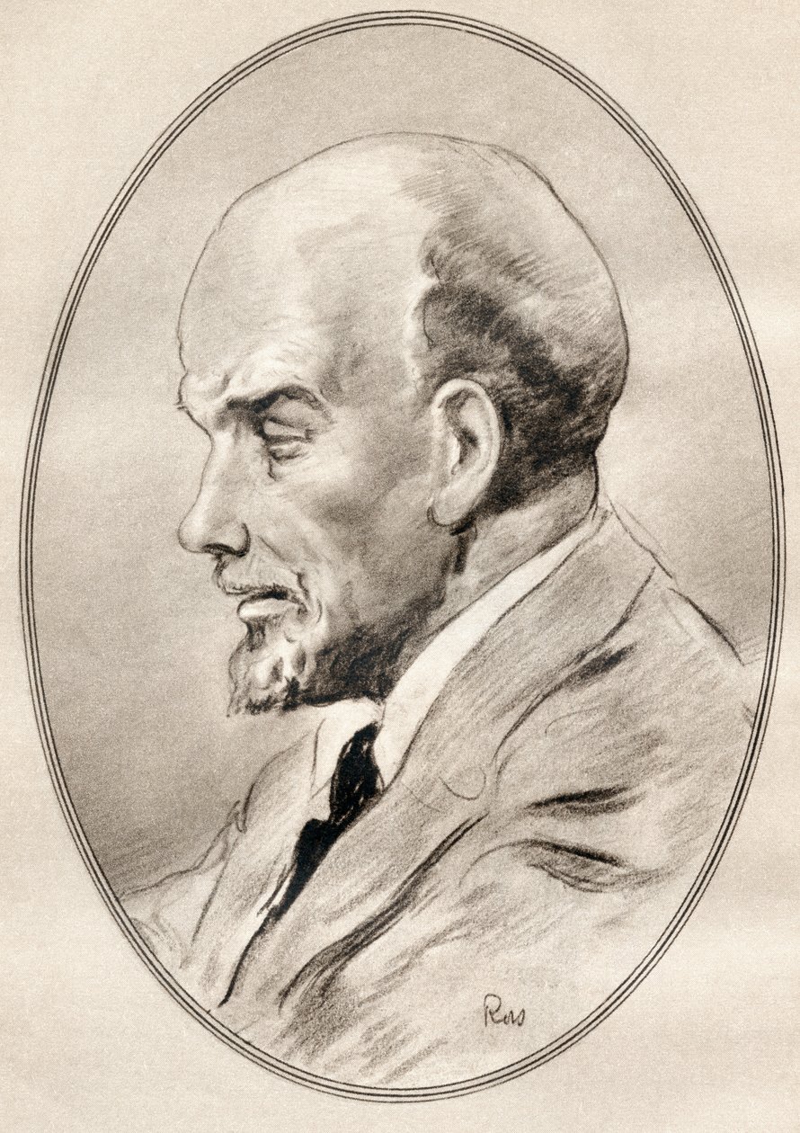 Vladimir Ilyich Ulyanov, fra levende biografier om berømte mænd. af Ross Gordon