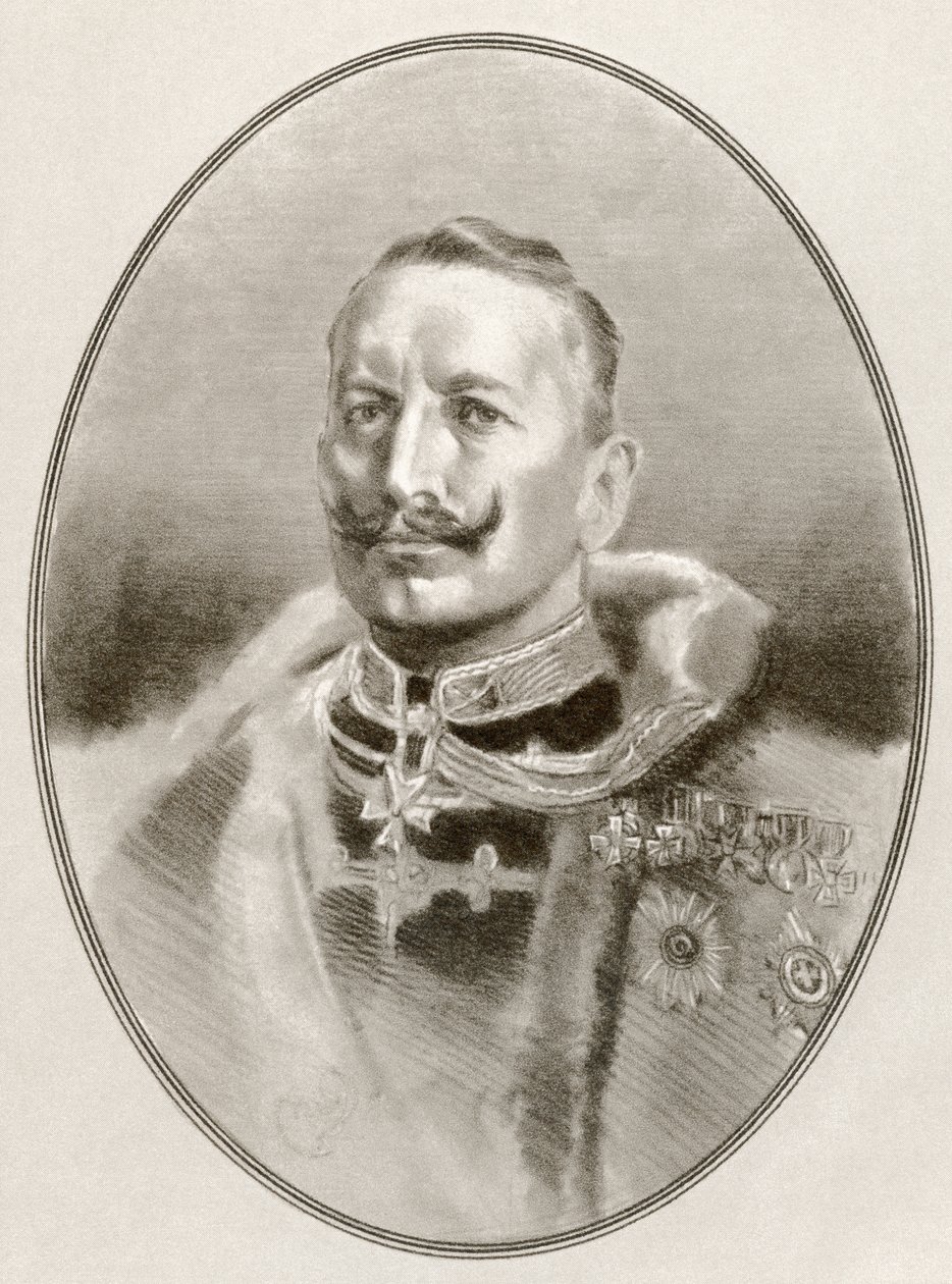 Wilhelm II, fra levende biografier om berømte herskere. af Ross Gordon
