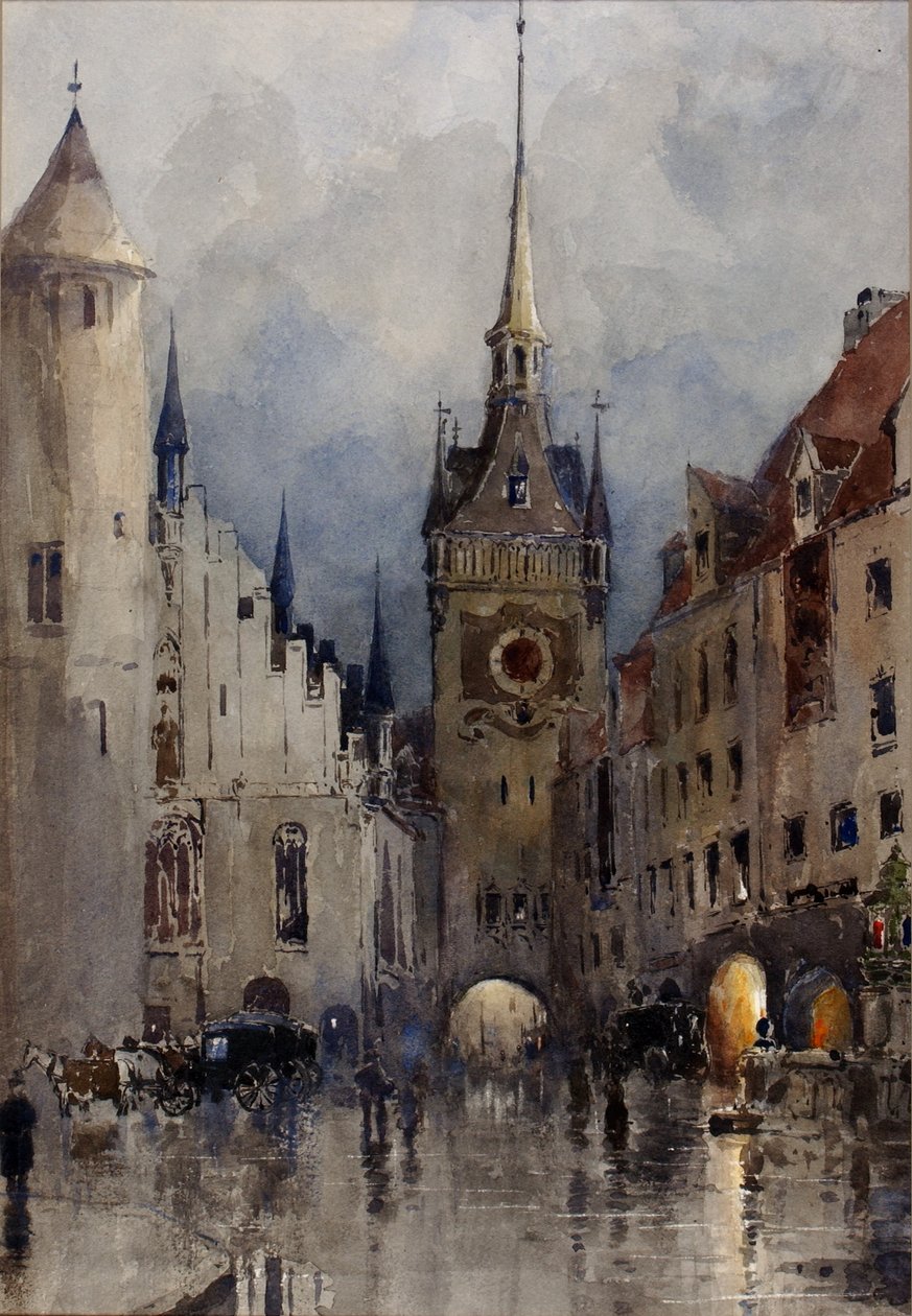 Gadebillede i München af Ross Turner