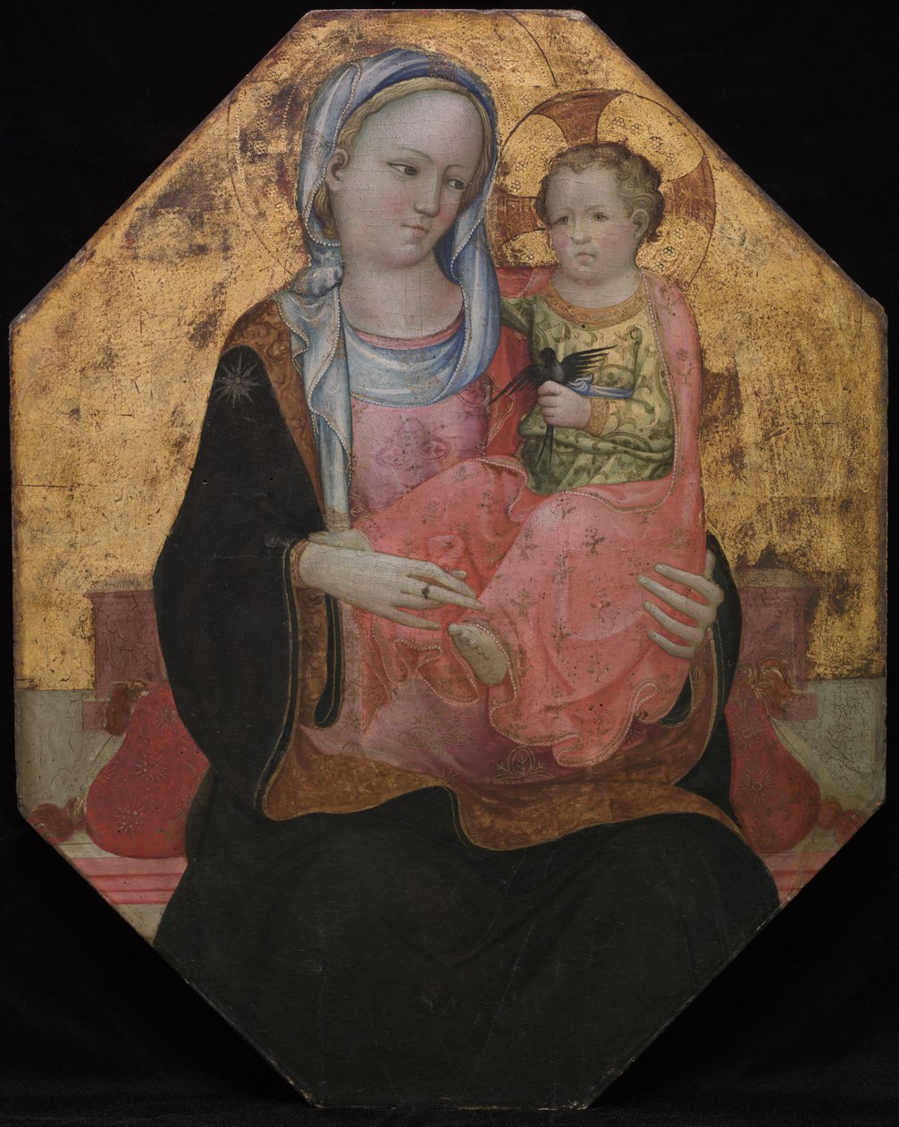 Jomfru og Barn af Rossello di Jacopo Franchi