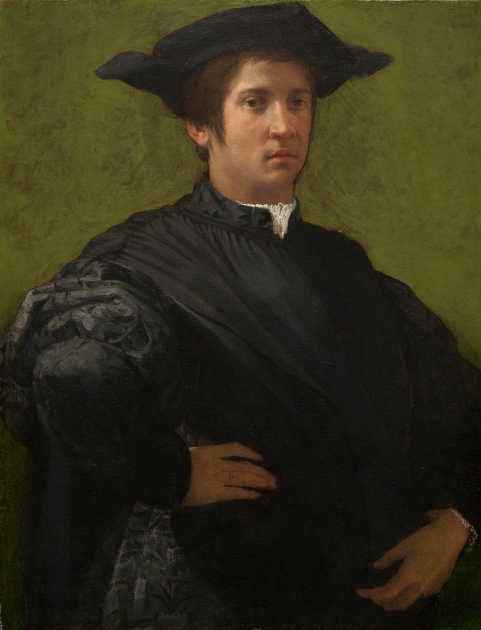 Portræt af en mand af Rosso Fiorentino