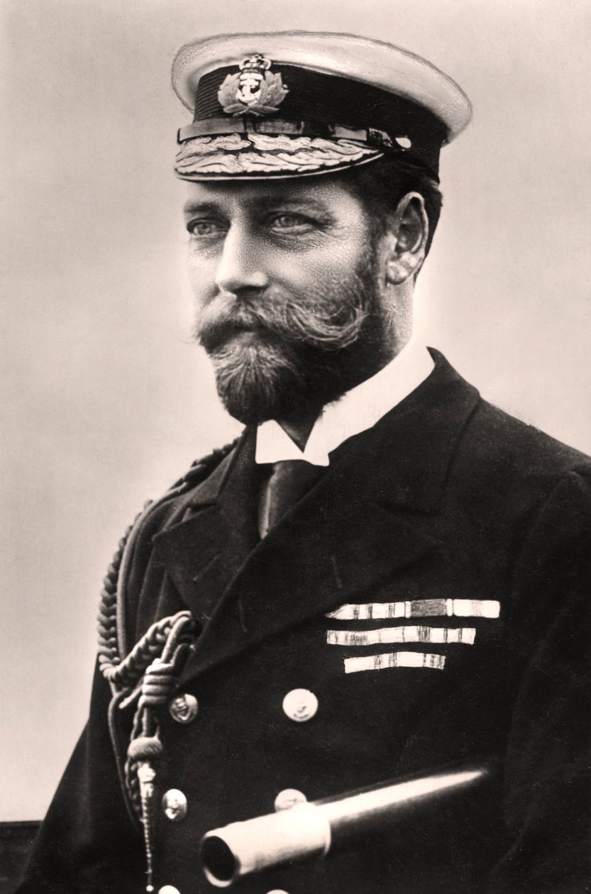 Kong George V 1865-1936, begyndelsen af det 20. århundrede. af Rotary Photo