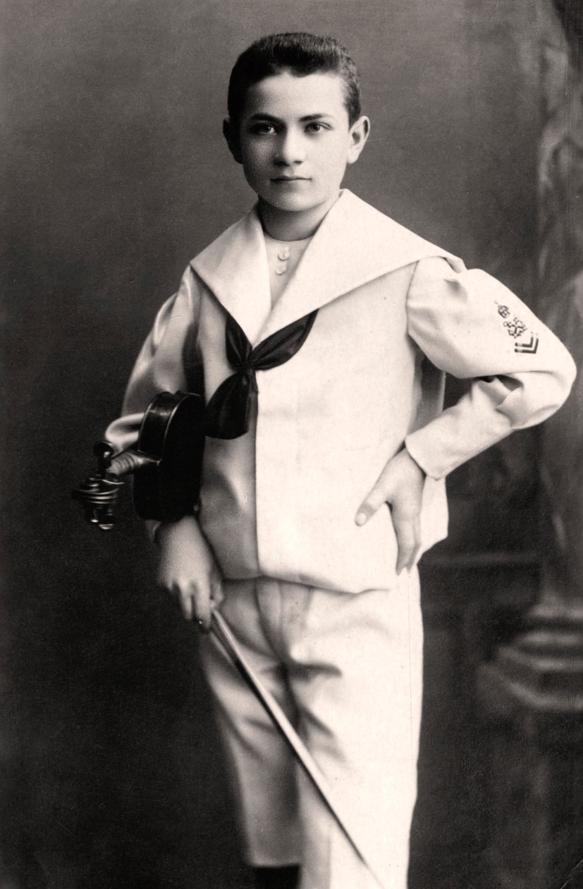 Mischa Elman 1891-1967, ukrainsk violinist, begyndelsen af det 20. århundrede. af Rotary Photo