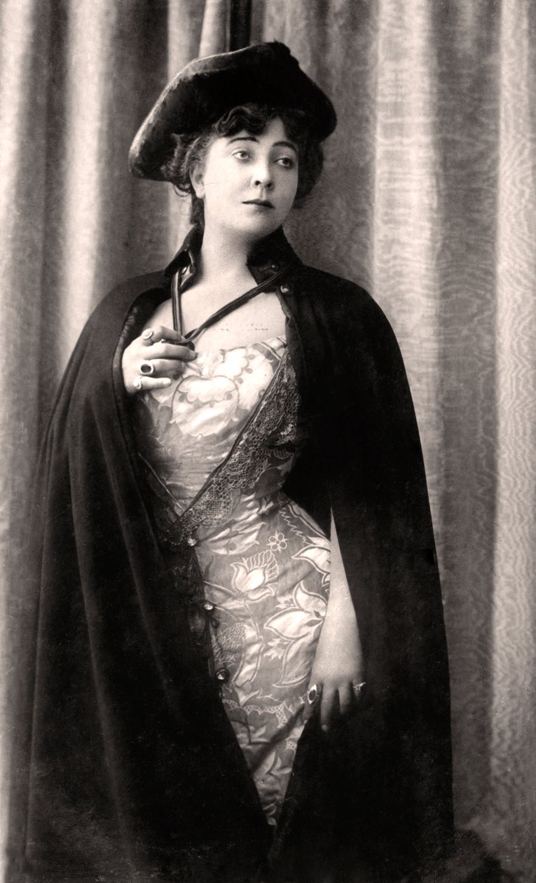 Olga Nethersole c1863-1951, engelsk skuespillerinde og teaterproducer, begyndelsen af det 20. århundrede. af Rotary Photo