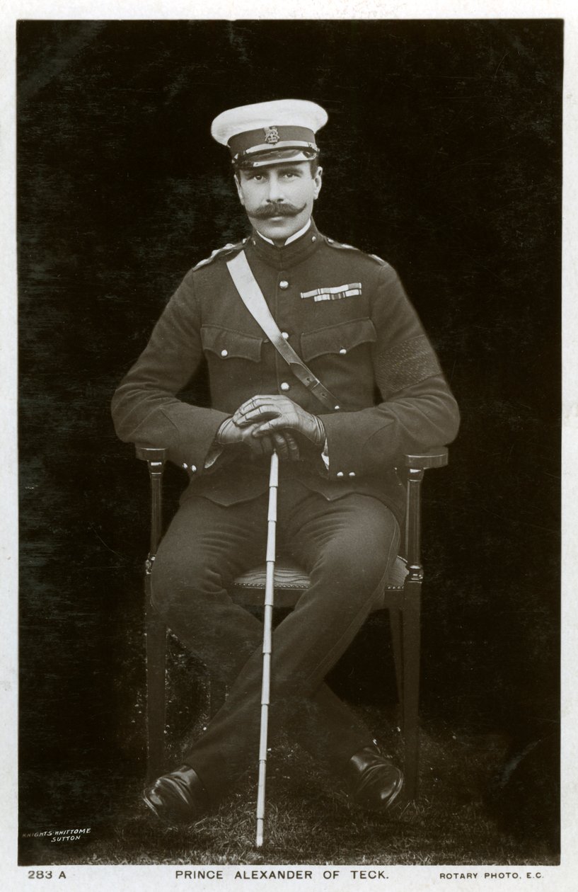 Prins Alexander af Teck, omkring 1900-tallet. af Rotary Photo