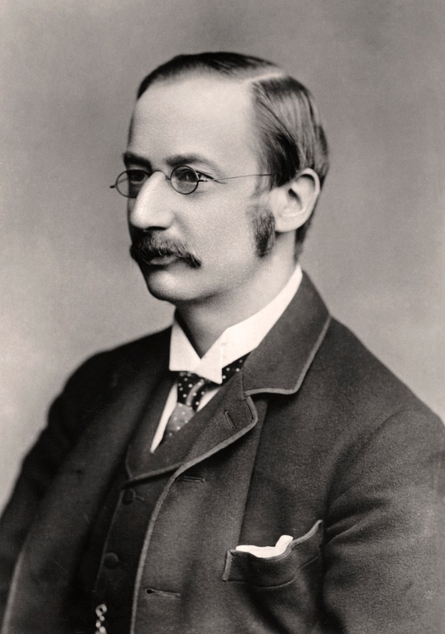 Sir Frederick Bridge 1844-1924, engelsk komponist, 1907. af Rotary Photo