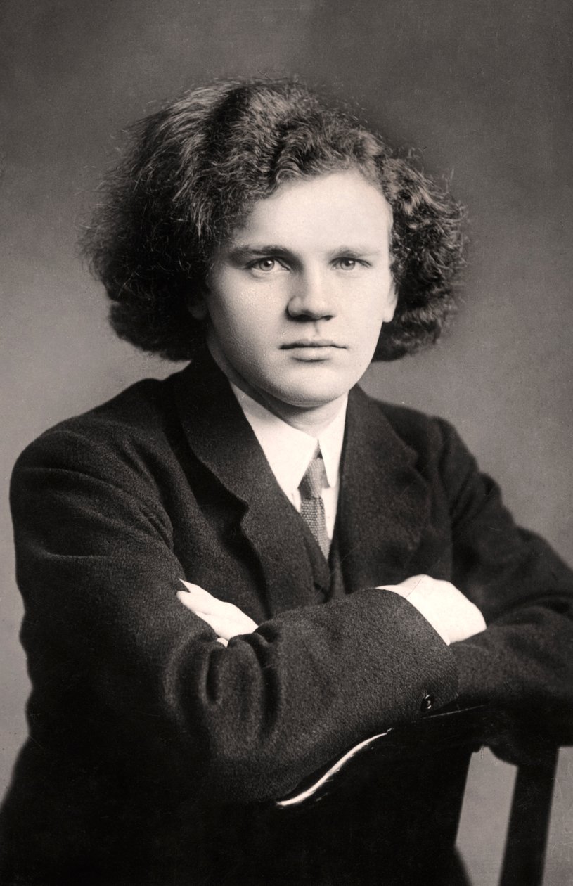 Wilhelm Backhaus 1884-1969, tysk pianist, 1907. af Rotary Photo