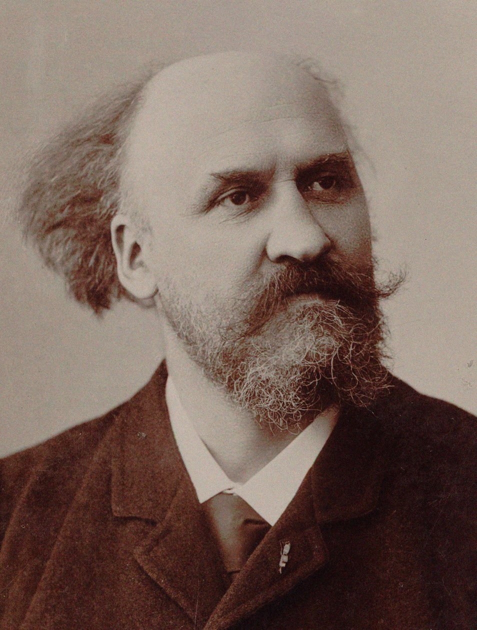 Portræt af komponisten Charles Lenepveu 1840-1910, 1891. af Rouen . Photo studio J. Fontaine