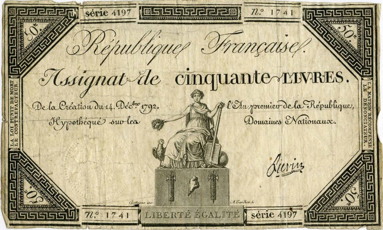 Værdi papir af République française