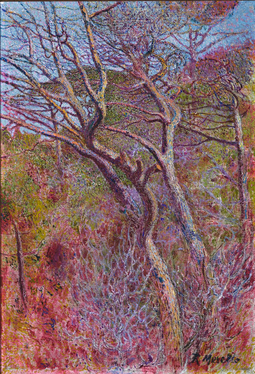 Landskab, Atelier, ca. 1907 af Rubaldo Merello