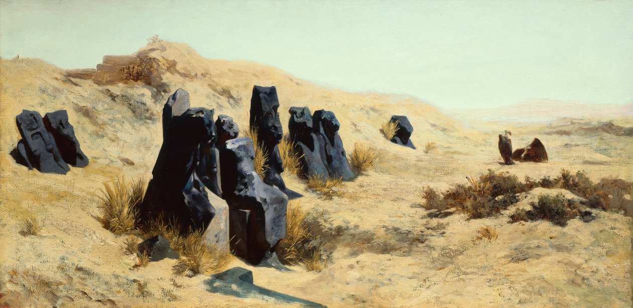 Mut-templet i Karnak af Carl Rudolf Huber