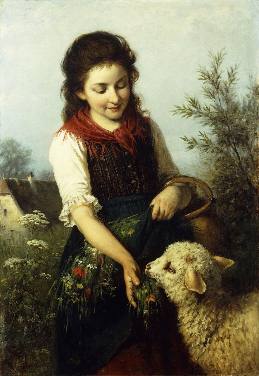 at fodre Lammet, af Rudolf Epp
