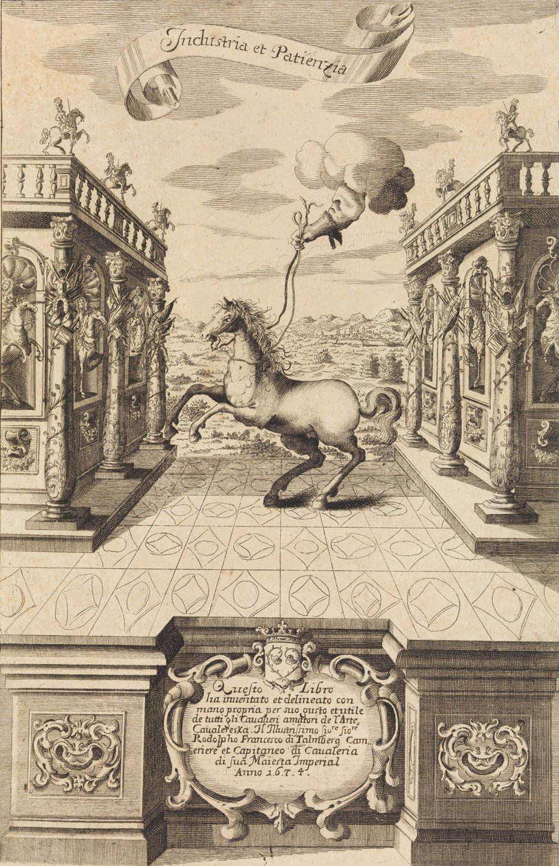 Album of Bit Designs, 1674. af Rudolf Franz Ferdinand von Talmberg