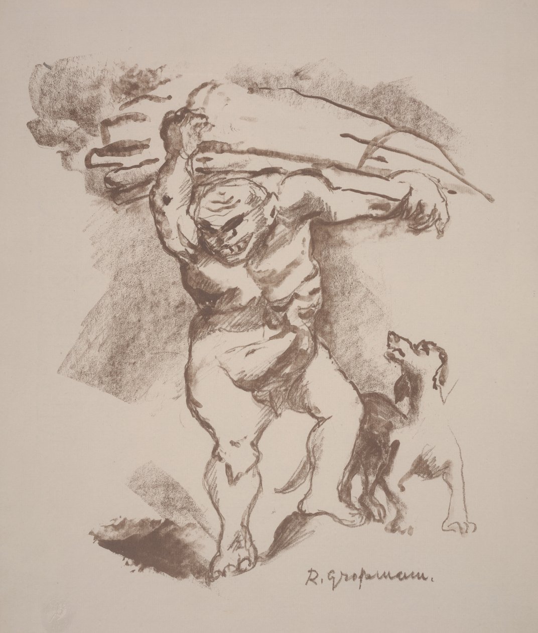 Caliban II af Rudolf Grossmann