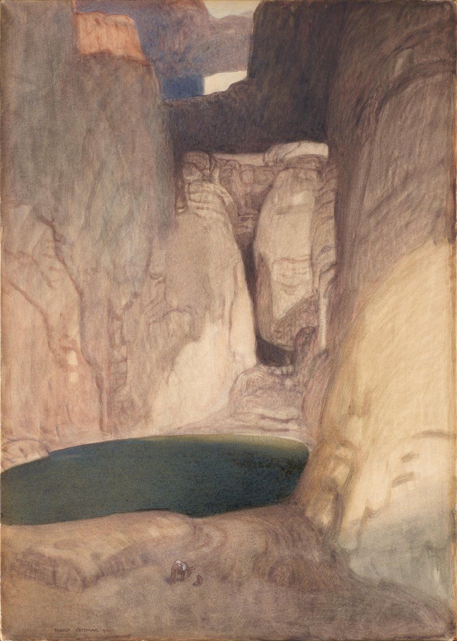 Bergsee af Rudolf Jettmar
