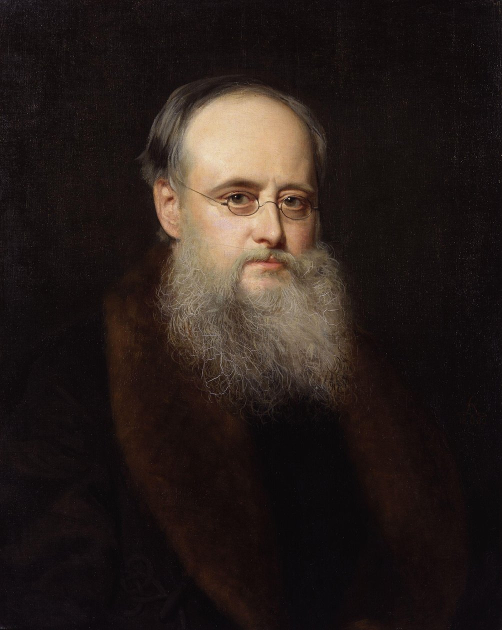 Wilkie Collins af Rudolf Lehmann