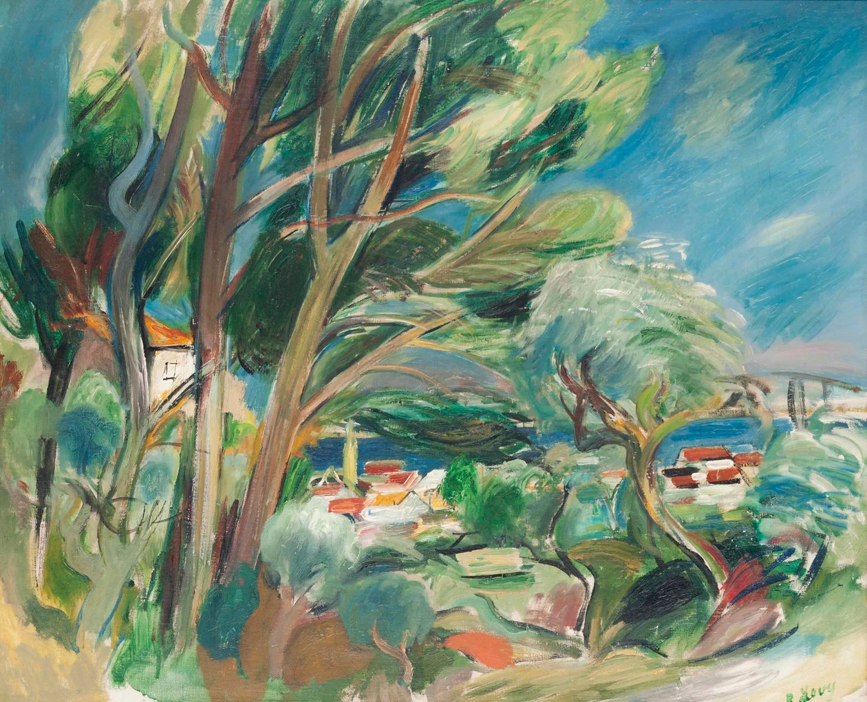 Sanary-sur-Mer, Provence af Rudolf Levy