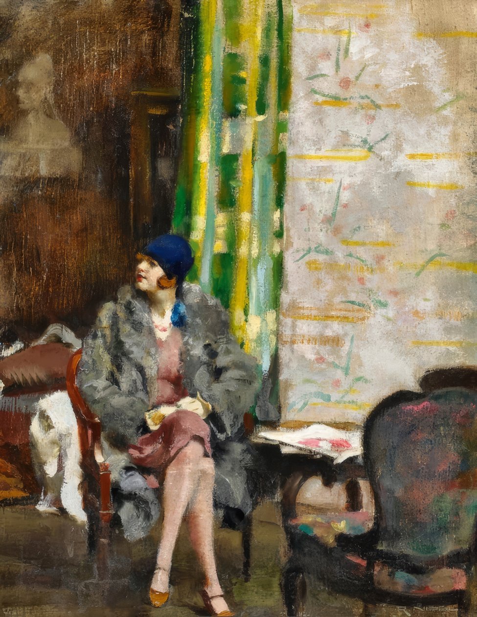 Den blå hat af Rudolf Nissl