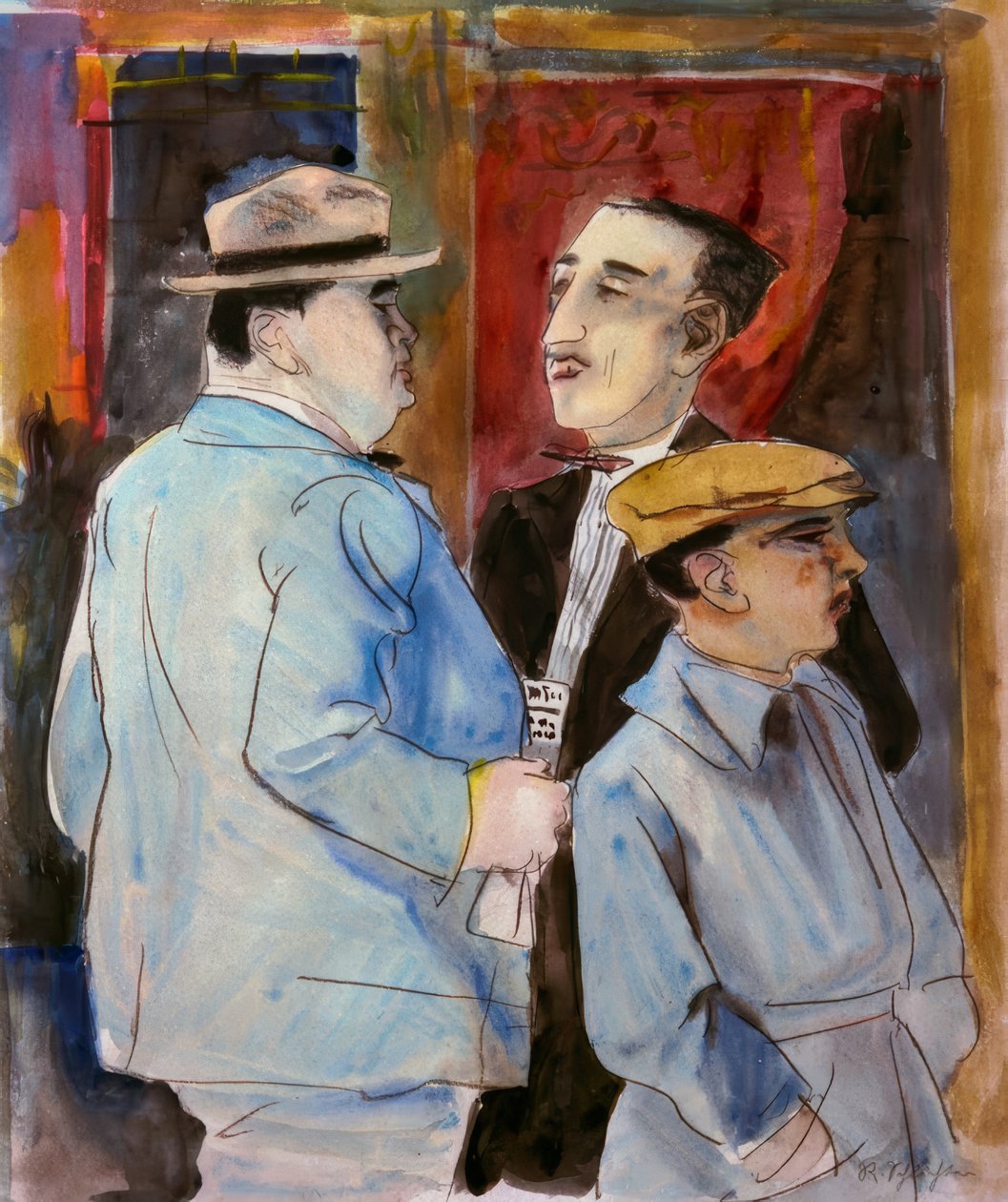 Fra Napoli af Rudolf Schlichter