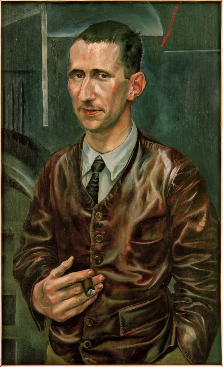 Bertolt Brecht af Rudolf Schlichter