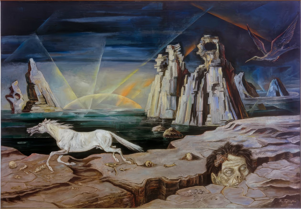 Øde kyster af Rudolf Schlichter