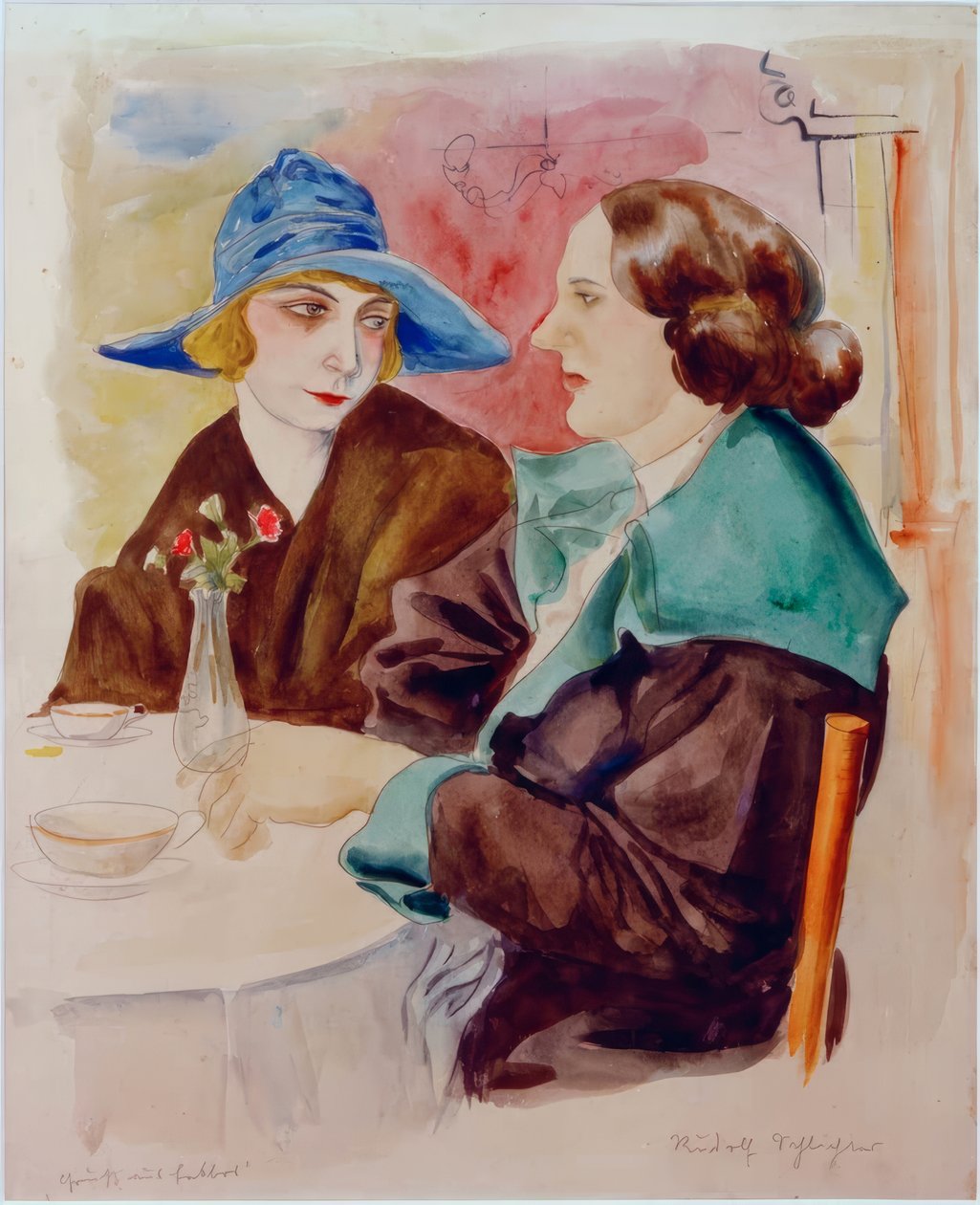 Hilsen fra Lesbos af Rudolf Schlichter