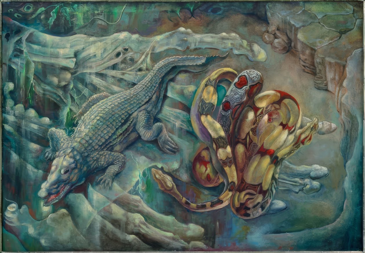 krybdyr af Rudolf Schlichter