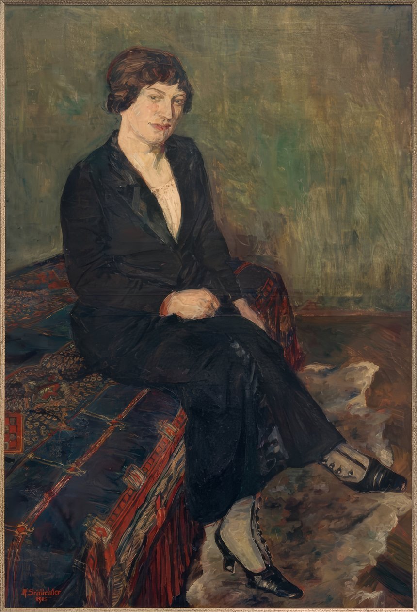 Kunstnerens søster af Rudolf Schlichter