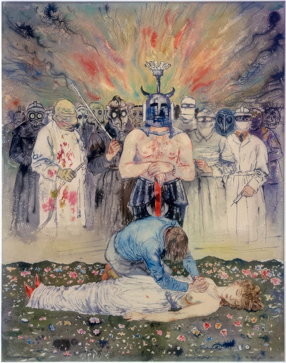 Hun døde af det. af Rudolf Schlichter