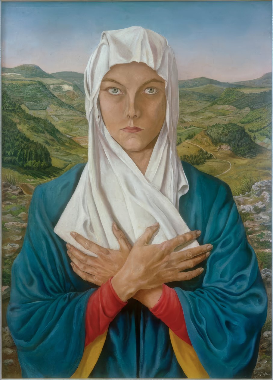 Speedy som Madonna af Rudolf Schlichter