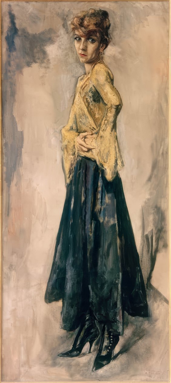 Speedy stående af Rudolf Schlichter