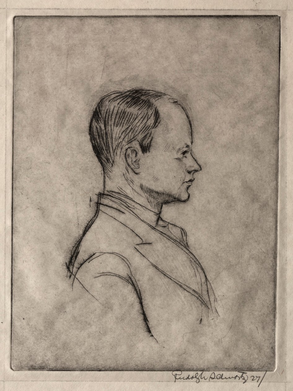 Portræt. af Rudolf Schwartz