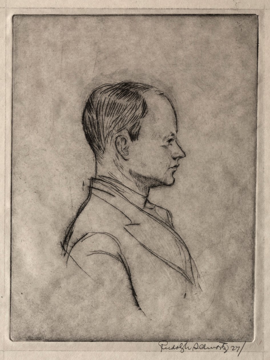 Portræt af Rudolf Schwartz