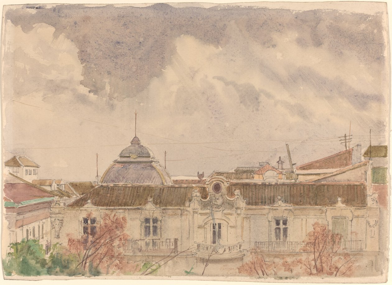Belvedere Palace, Wien af Rudolf von Alt