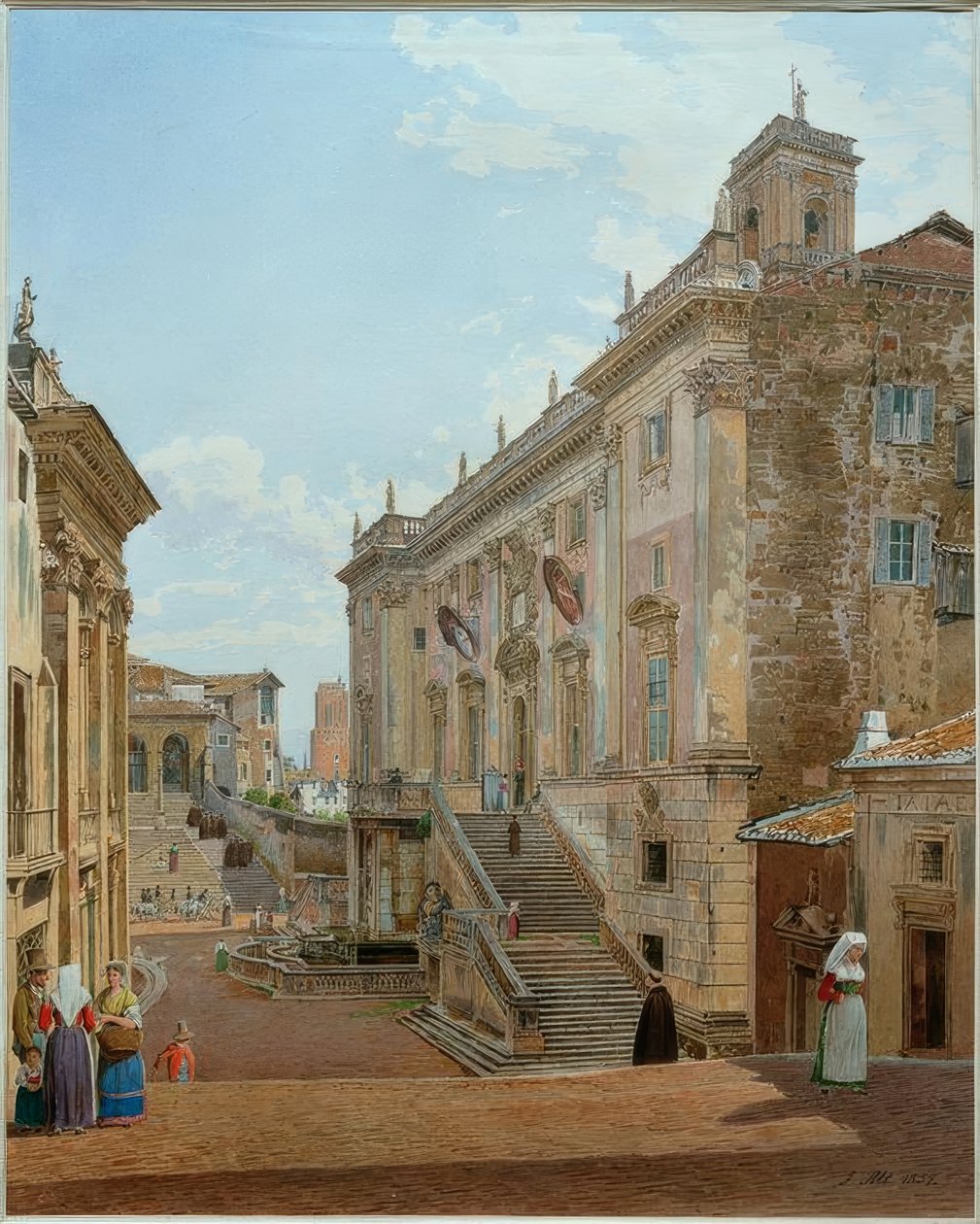 Rom / Rom (Italien), af Rudolf von Alt