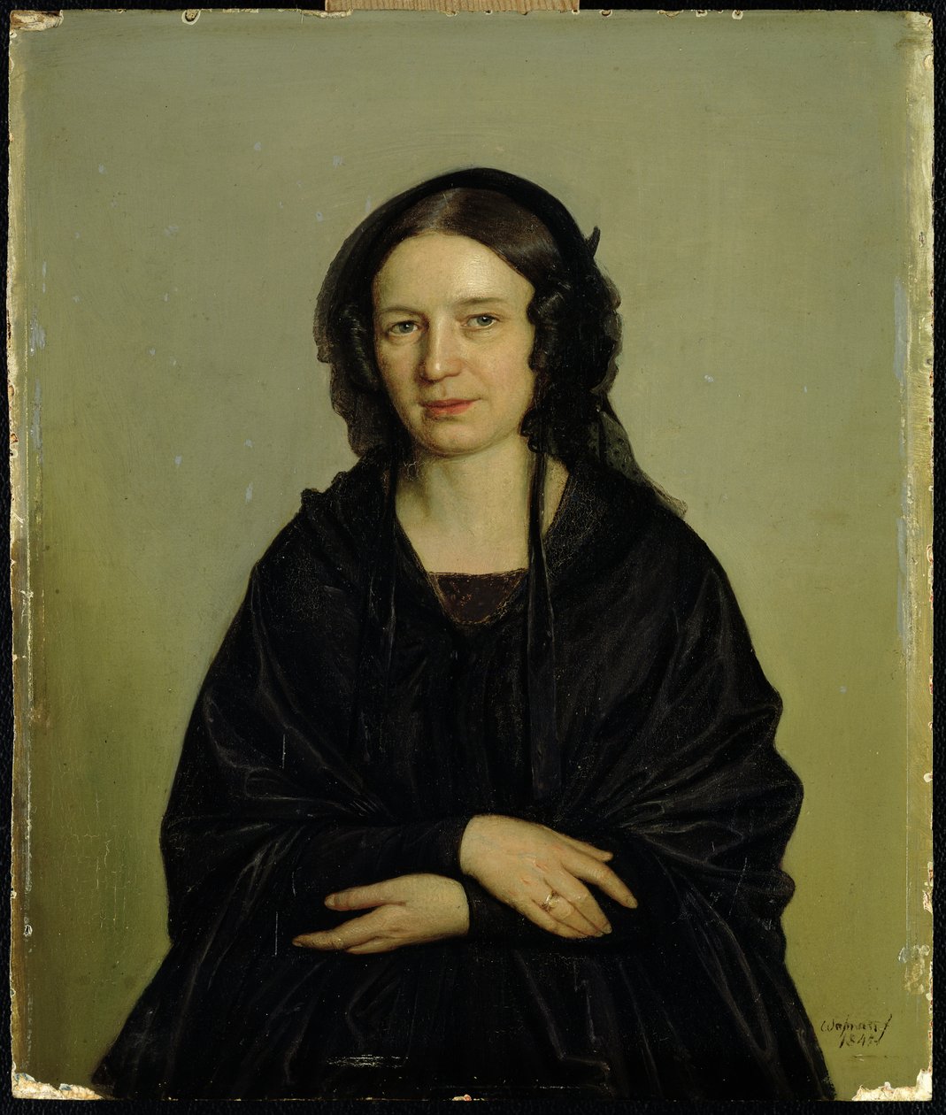 Mary Kramer (1797-1871), 1845 af Rudolph Friedrich Wasmann