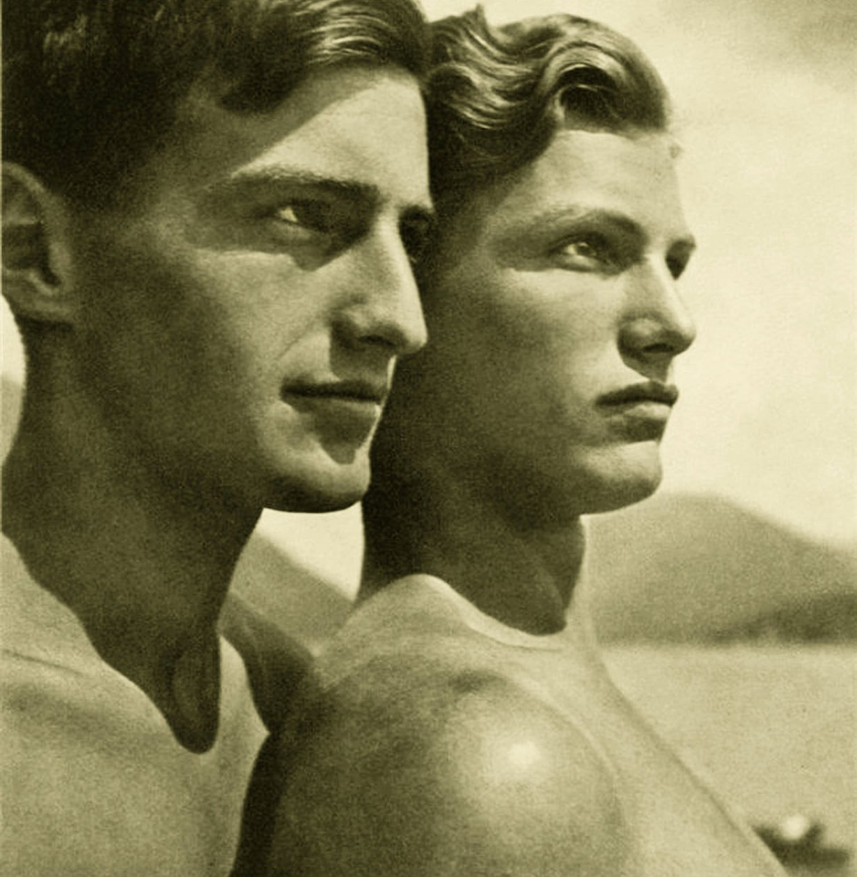 Brødrene, 1928 af Rudolph Koppitz