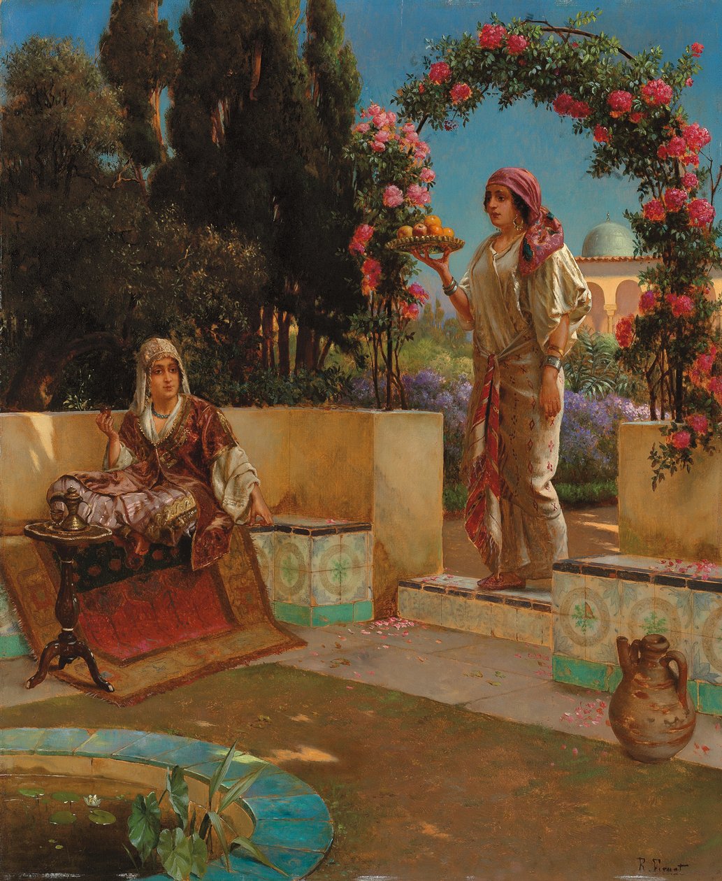 Eftermiddagste, af Rudolphe Ernst