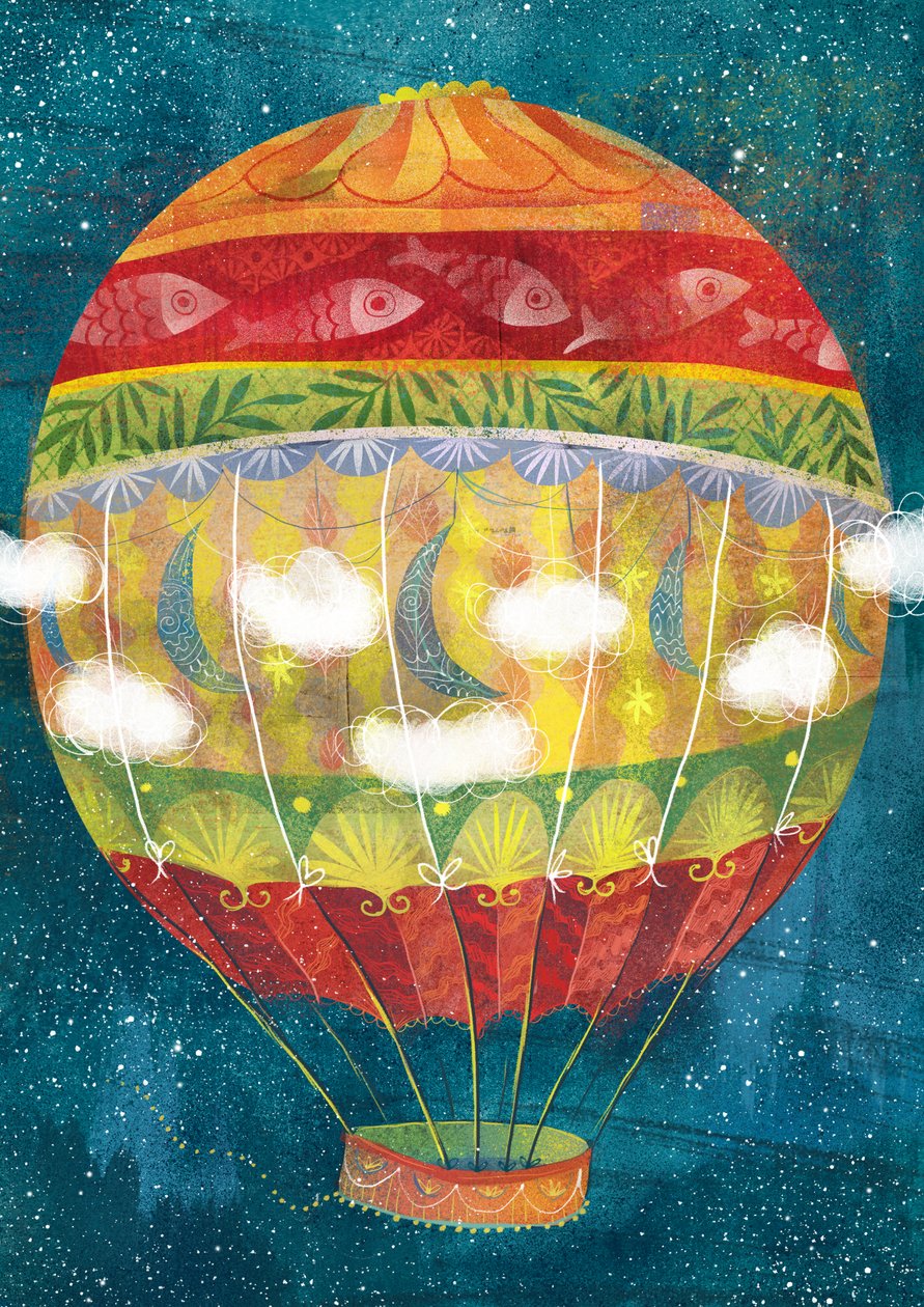 Luftballon af Runa Anastasiya Rudaya
