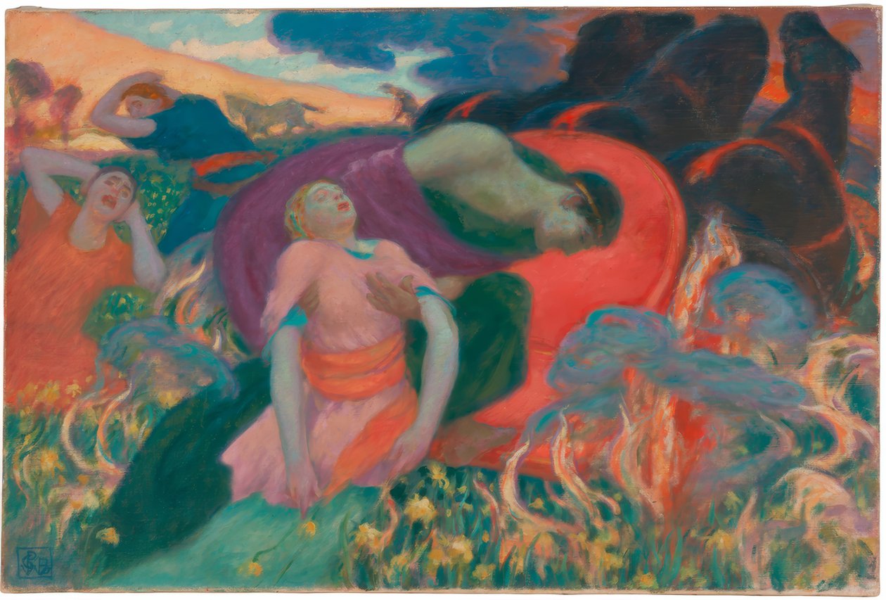 Voldtægten af Persephone af Rupert Bunny