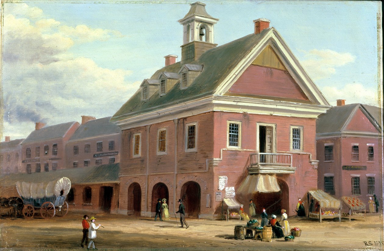 Retsbygningen, Philadelphia af Russell William Thompson Smith