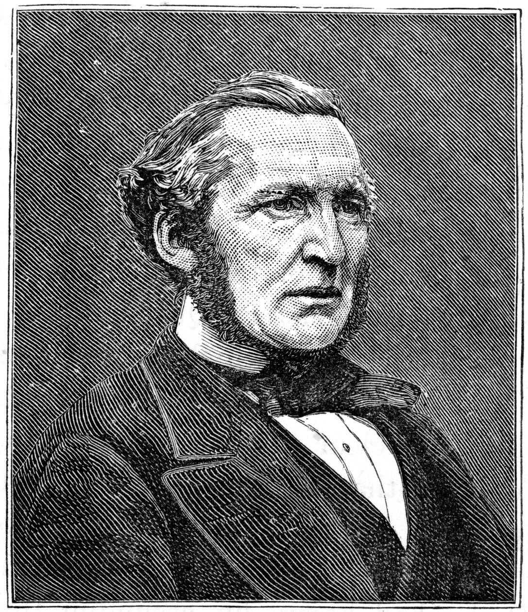 Hugh Cairns, 1st Earl Cairns, britisk statsmand fra det 19. århundrede, 1900. af Russell and Sons