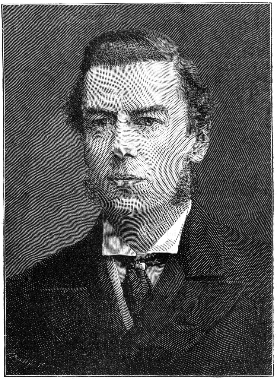 Joseph Chamberlain, britisk liberal politiker, 1900. af Russell and Sons