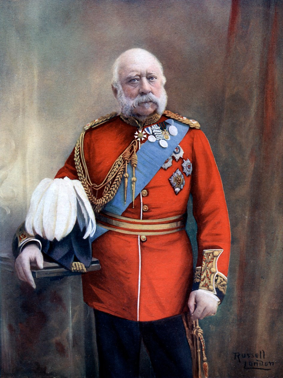 Prins George, hertug af Cambridge, medlem af den britiske kongefamilie, slutningen af det 19.-begyndelsen af det 20. århundrede af Russell and Sons